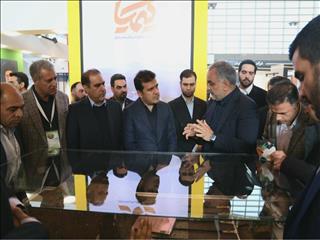 معاون علمی و فناوری رئیس جمهور از غرفه ملی مس بازدید کرد