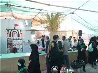 موکب چادرملو در مسیر کربلا-نجف